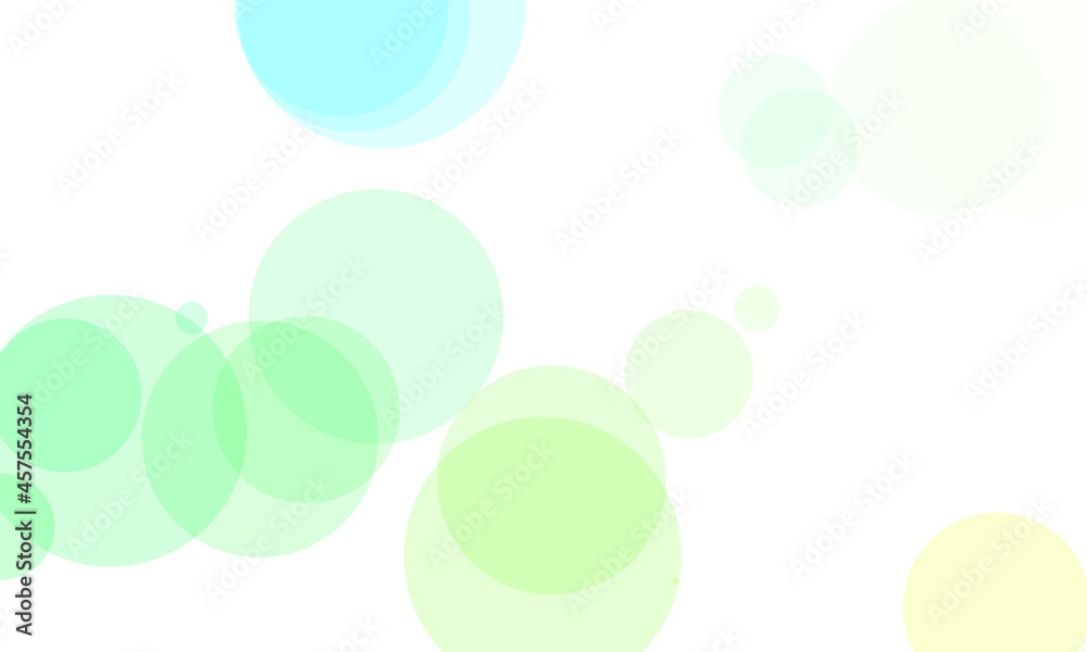 Background with colored circles