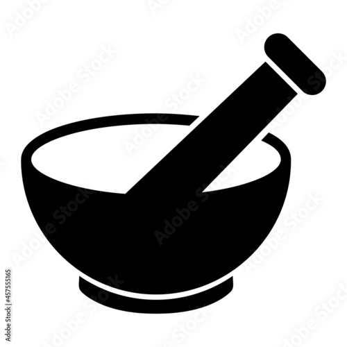  Vector Mortar Glyph Icon Design