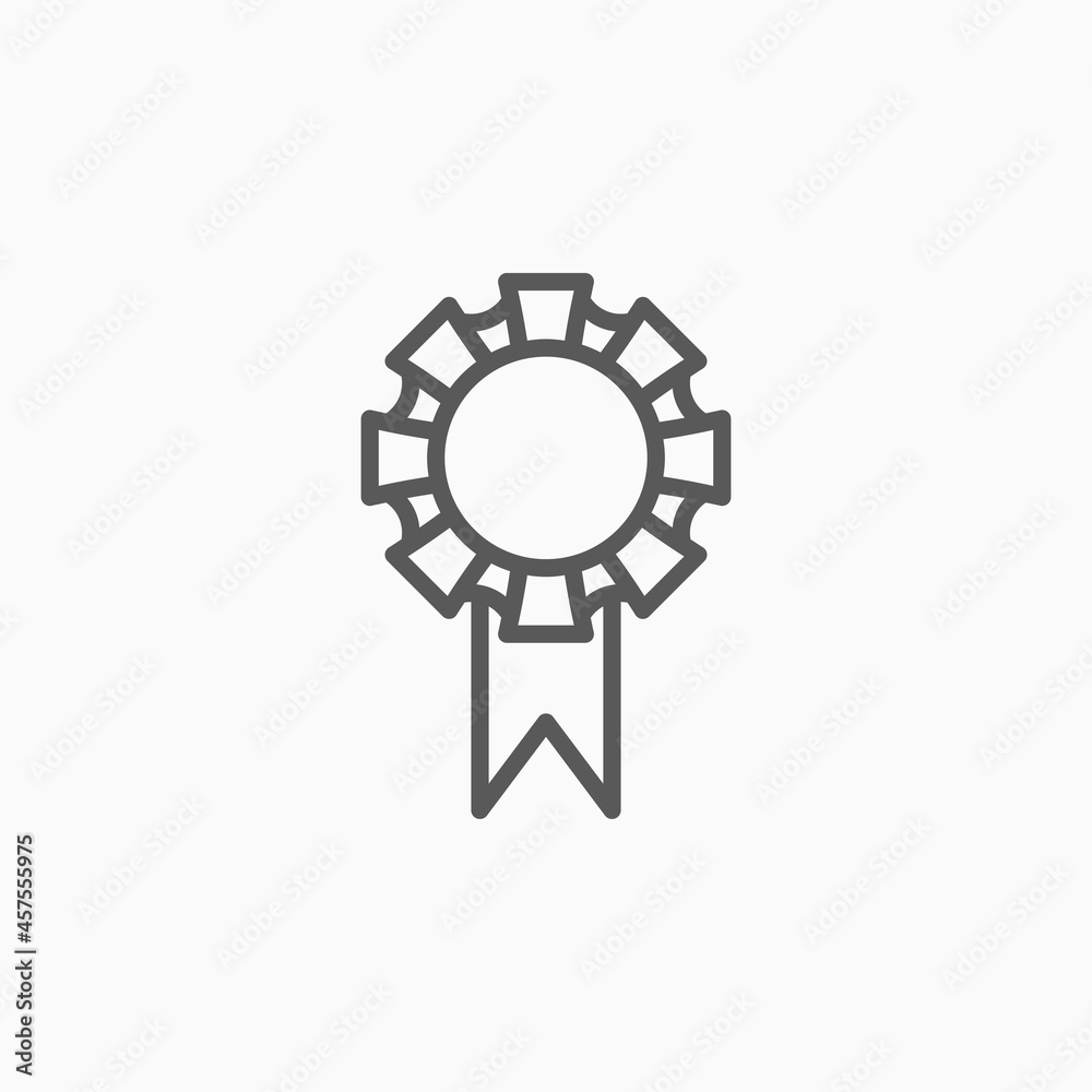 award ribbon icon, award vector award ribbon icon, award vector