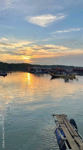 sunset on the river © Abdul Rahman