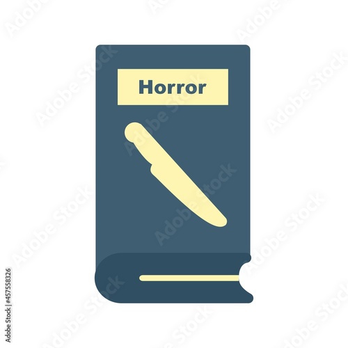  Horror Vector Flat Icon Design