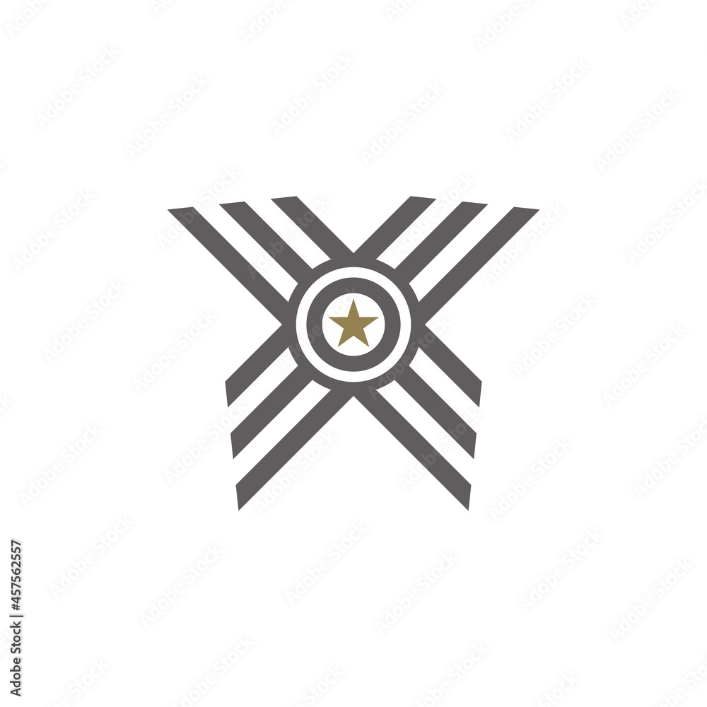 Award Medal Ribbon Logo Initials Letter O logo Award Medal Ribbon Logo Initials Letter O logo