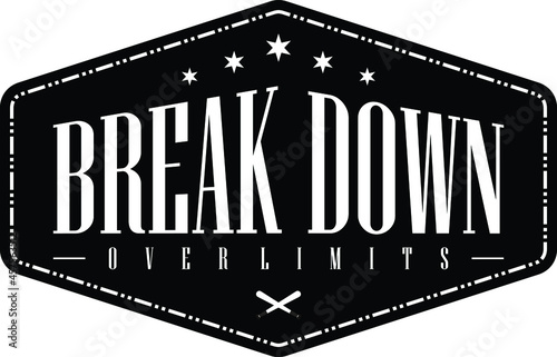 Vintage Logo Breakdown Over Limits