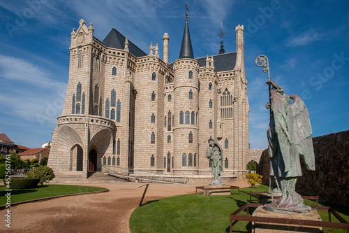 Fotografía Hermoso Palacio Episcopal de Astorga, España