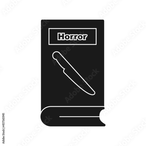 Crime Vector Line Glyph Icon Design