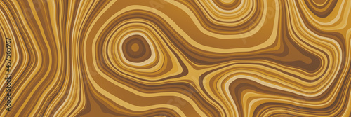 Brown layered wave background. Bedded soil. photo