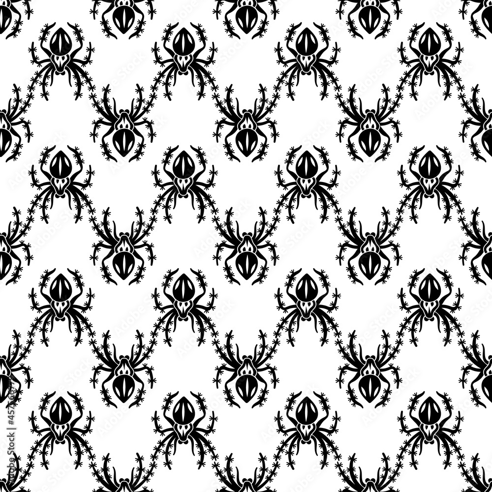 Nature spider pattern seamless background texture repeat wallpaper geometric vector Nature spider pattern seamless background texture repeat wallpaper geometric vector