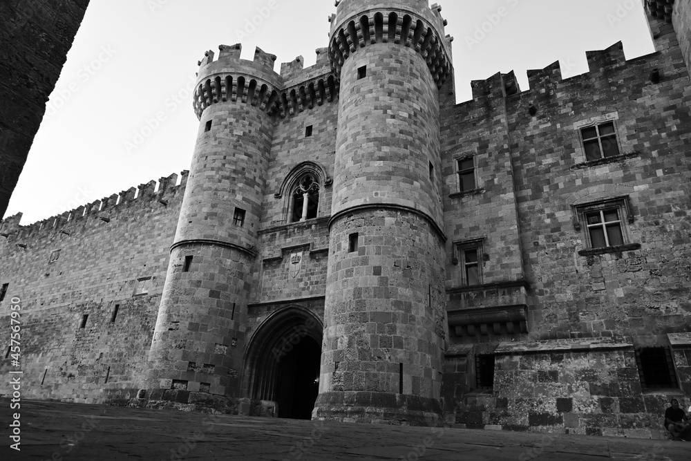 Entrance of the palace of the Grand Master of the Knights of Rhodes