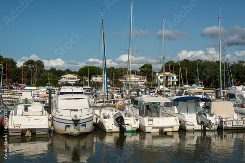 Lanton, Port, Taussat Fontainevielle, 33, Gironde, Bassin D'Arcachon © JAG IMAGES