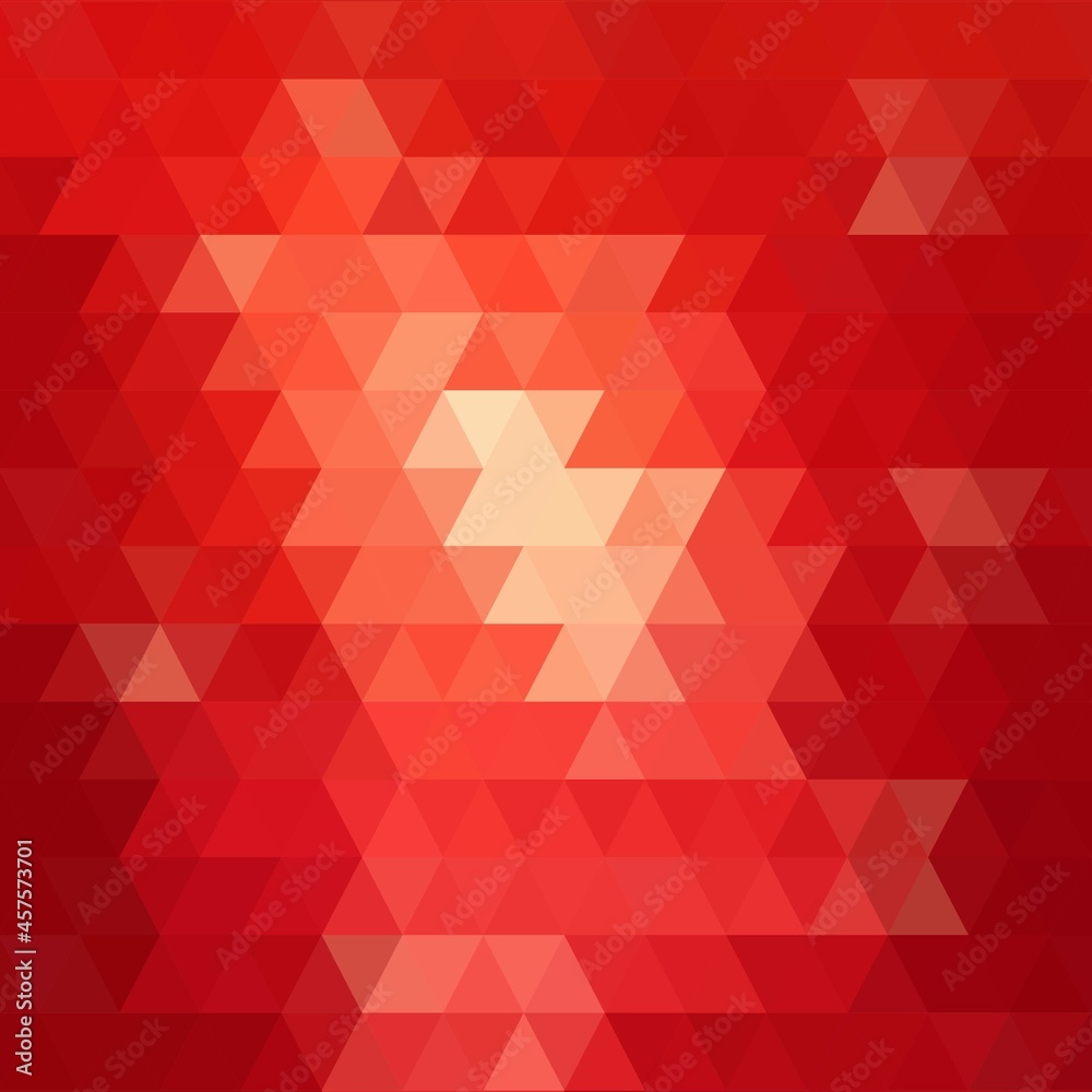 red triangle background. eps 10