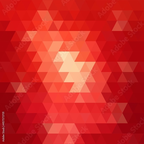 red triangle background. eps 10