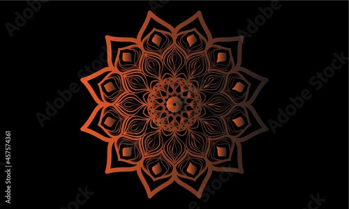 Golden Mandala High Res Design