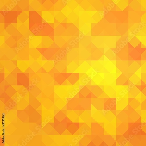 Abstract yellow triangles background. Vector illustration. eps 10