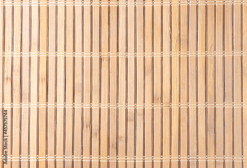 Wooden mat, all the details, textures and colors of a wooden mat, top view. Wooden mat, all the details, textures and colors of a wooden mat, top view.