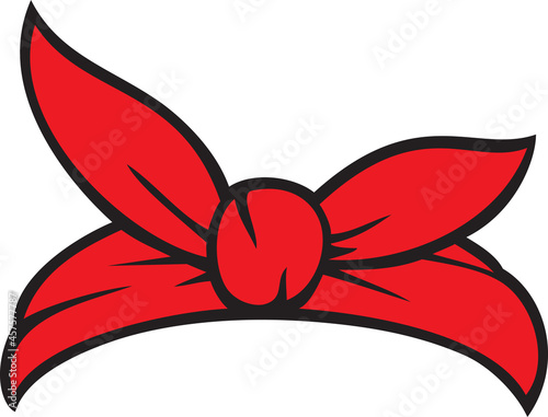 Bandana (Headband) vector illustration