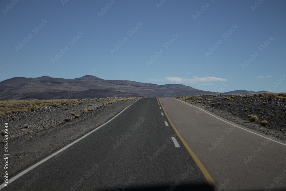desert road in an amazing landscape desert road in an amazing landscape