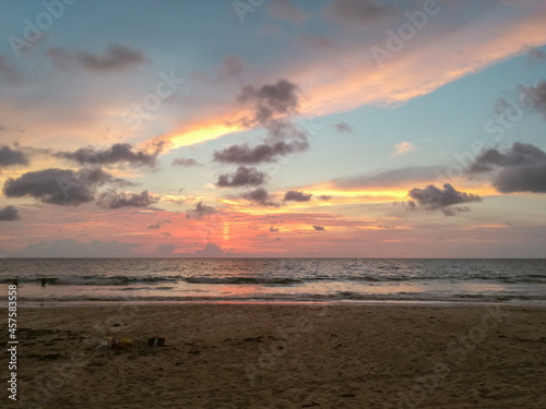 Sunset ray at Punta de Mita, Nayarit