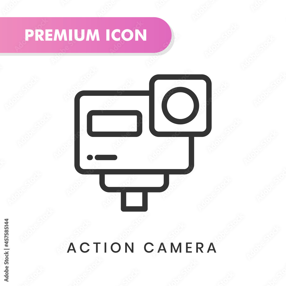 action camera icon for your website design, logo, app, UI. Vector graphics illustration and editable stroke. action camera outline design. action camera icon for your website design, logo, app, UI. Vector graphics illustration and editable stroke. action camera outline design.