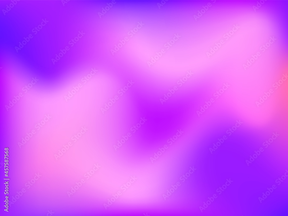 Fototapeta premium Holographic background. Bright, smooth mesh with a blurry futuristic pattern.