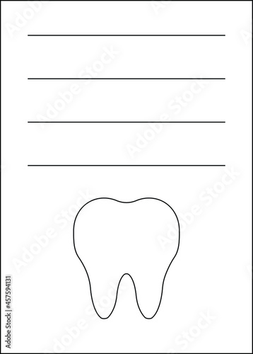 dental medical report  and checking