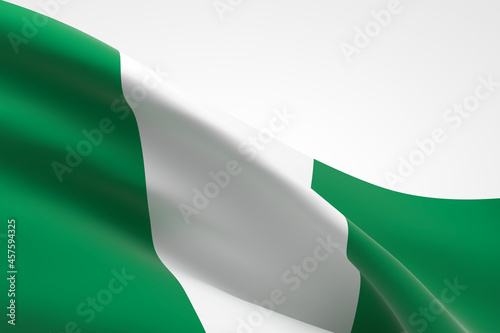 Flag of Nigeria photo