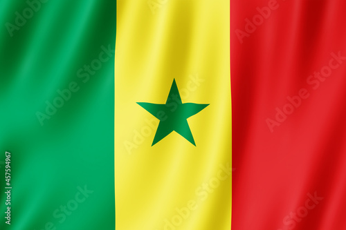 Senegal flag photo