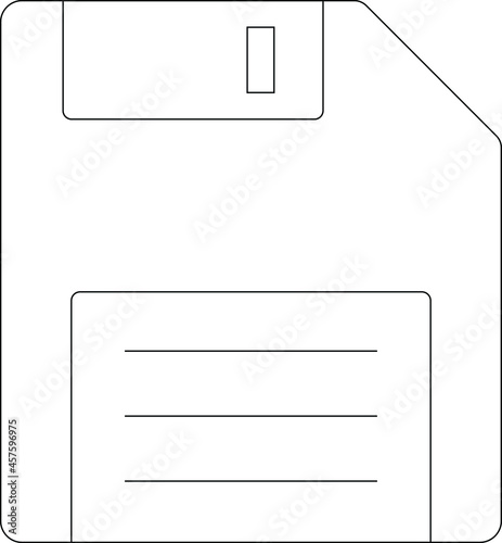 finance floppy disk and save