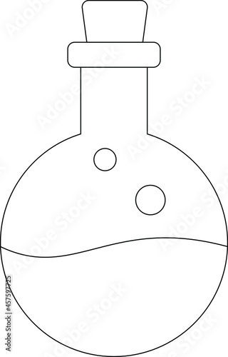 helloween flask and chemical