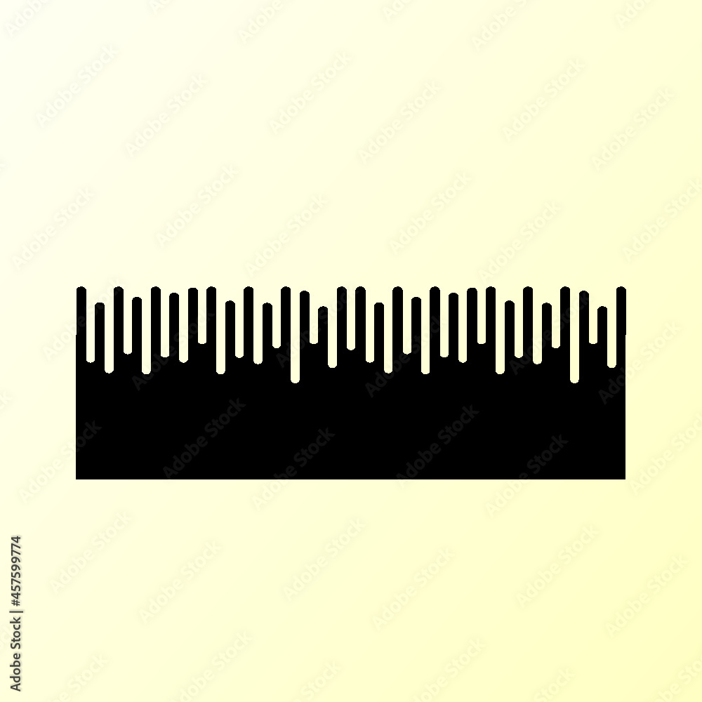 Up Down Lines Vector Border Up Down Lines Vector Border