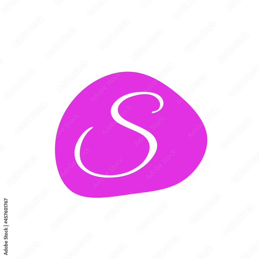Simple romantic modern abstract lettering sign creative design symbol logo Simple romantic modern abstract lettering sign creative design symbol logo