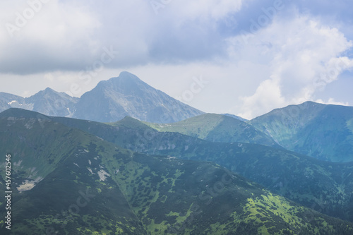 mountain view in the Tatra Mountains