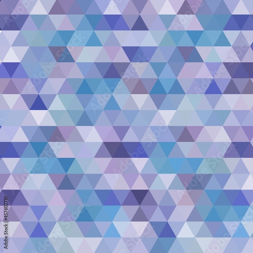 blue vector shining triangular backdrop. Modern abstract illustration with triangles. A completely new design for your leaflet. eps 10