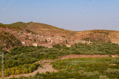 view of the mountain village