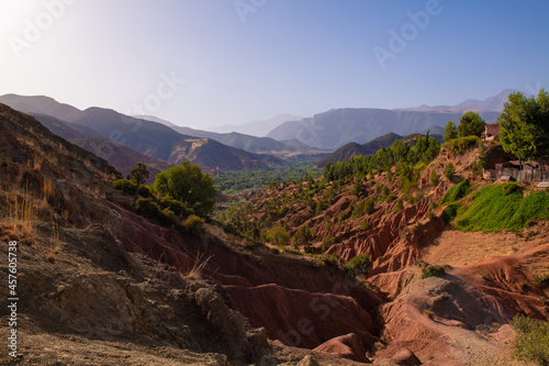 Atlas mountain valley