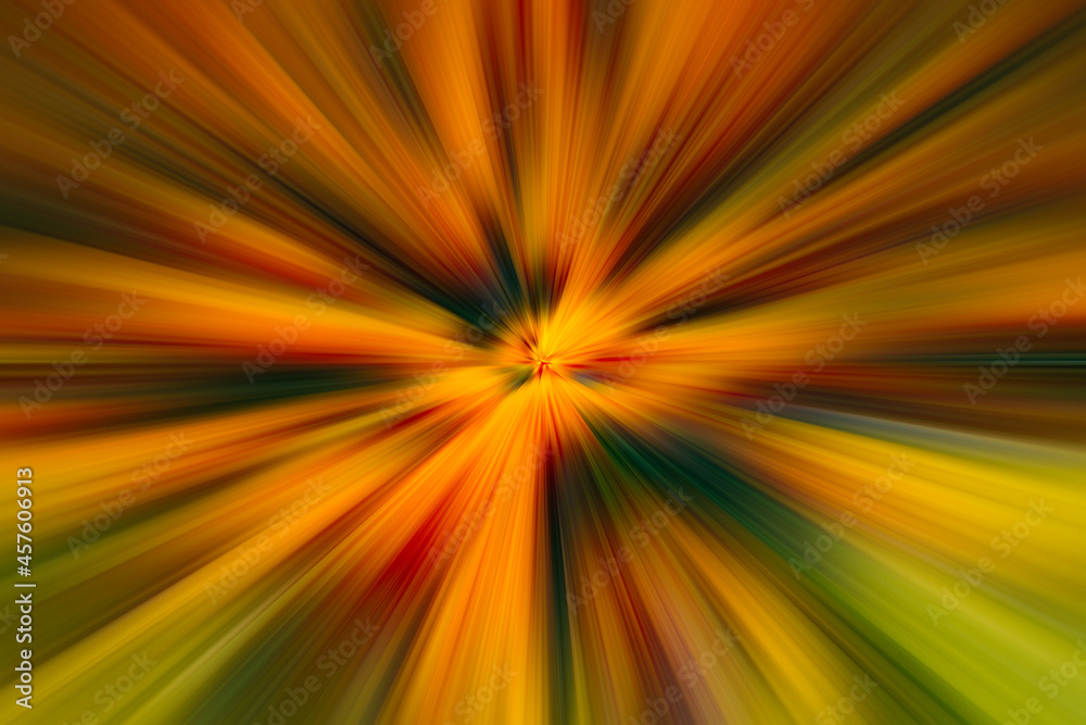 Burning orange rays. Digital explosion Burning orange rays. Digital explosion