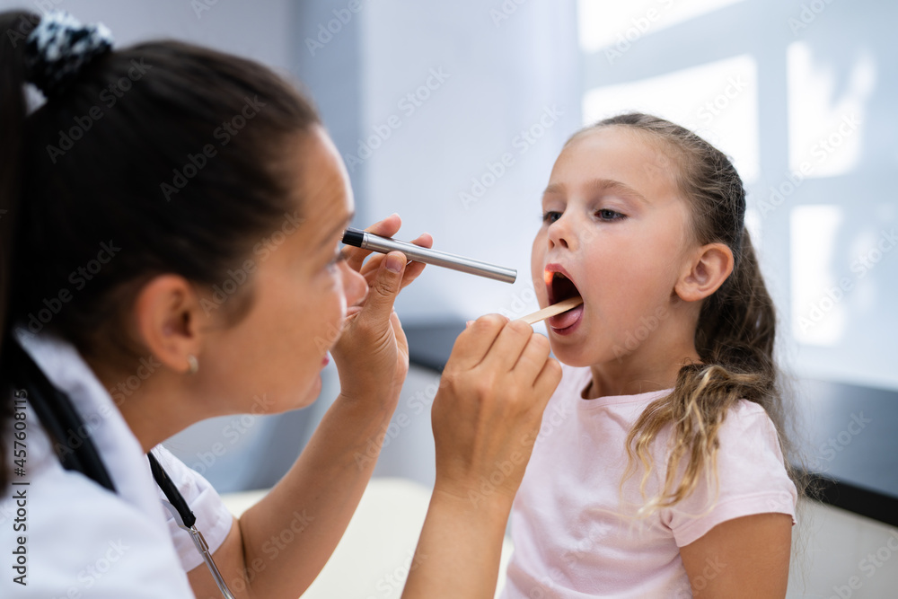 Children Throat Check For Flu Children Throat Check For Flu