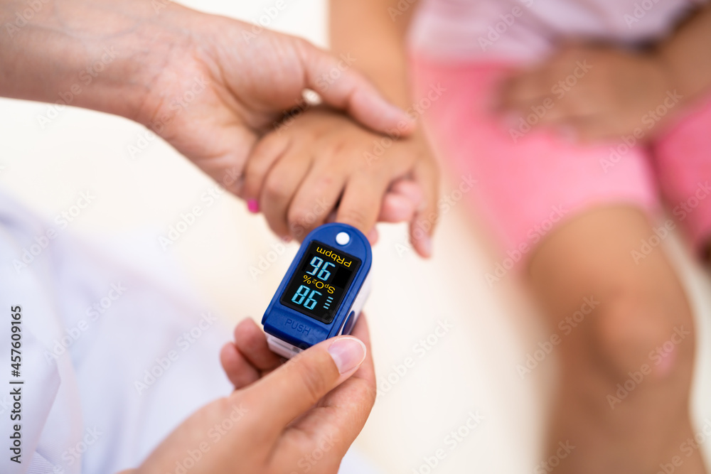 Doctor Checking Child Blood Pulse Doctor Checking Child Blood Pulse