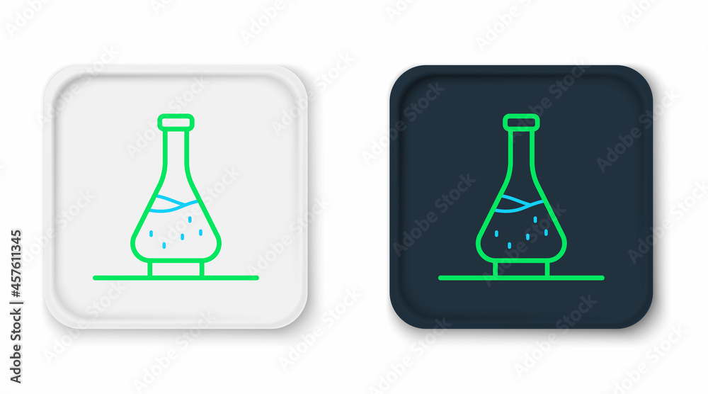 Line Decanter for wine icon isolated on white background. Colorful outline concept. Vector Line Decanter for wine icon isolated on white background. Colorful outline concept. Vector