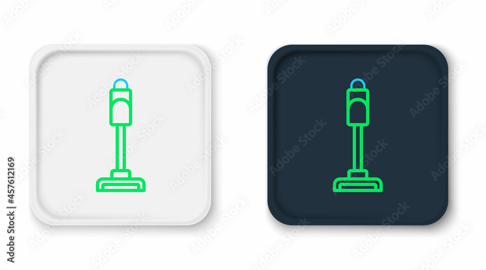 Line Vacuum cleaner icon isolated on white background. Colorful outline concept. Vector Line Vacuum cleaner icon isolated on white background. Colorful outline concept. Vector