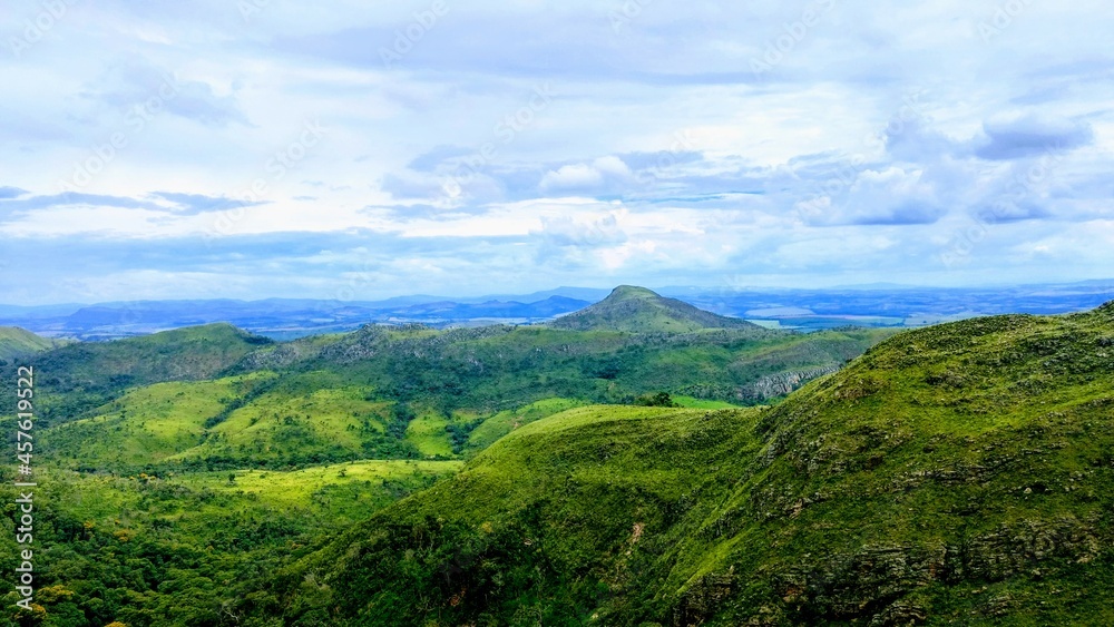 landscape with mountains and sky landscape with mountains and sky