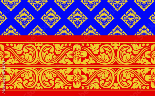 Indonesian geometric batik motifs with Balinese flower patterns, exclusive and classic, are suitable for various purposes. EPS VECTOR 10