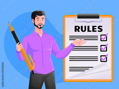 Business list of rules reading guidance making checklist