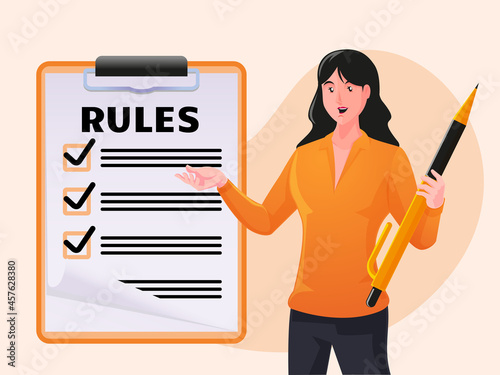 Business list of rules reading guidance making checklist
