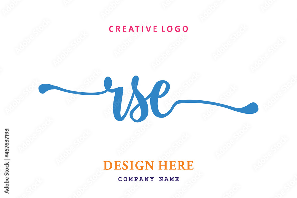 RSE lettering logo is simple, easy to understand and authoritative RSE lettering logo is simple, easy to understand and authoritative