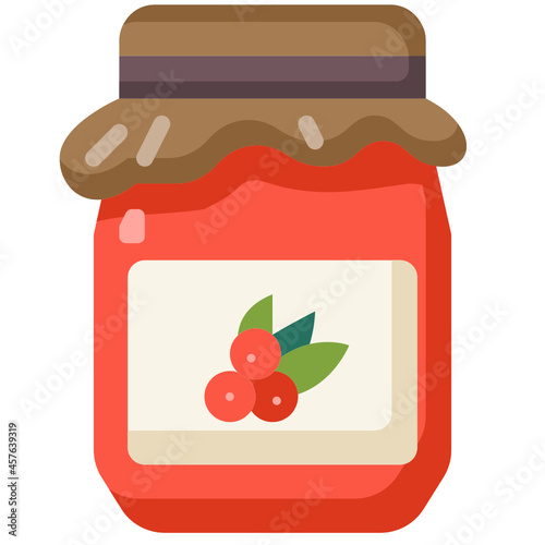 jam flat icon