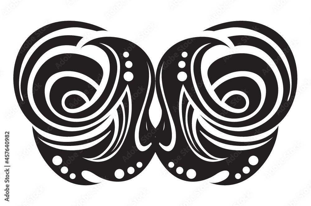 tribal tattoo butterfly wings tribal tattoo butterfly wings