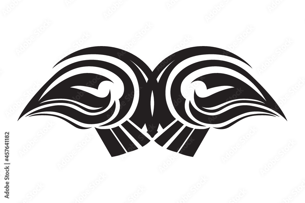 tribal tattoo butterfly wings tribal tattoo butterfly wings