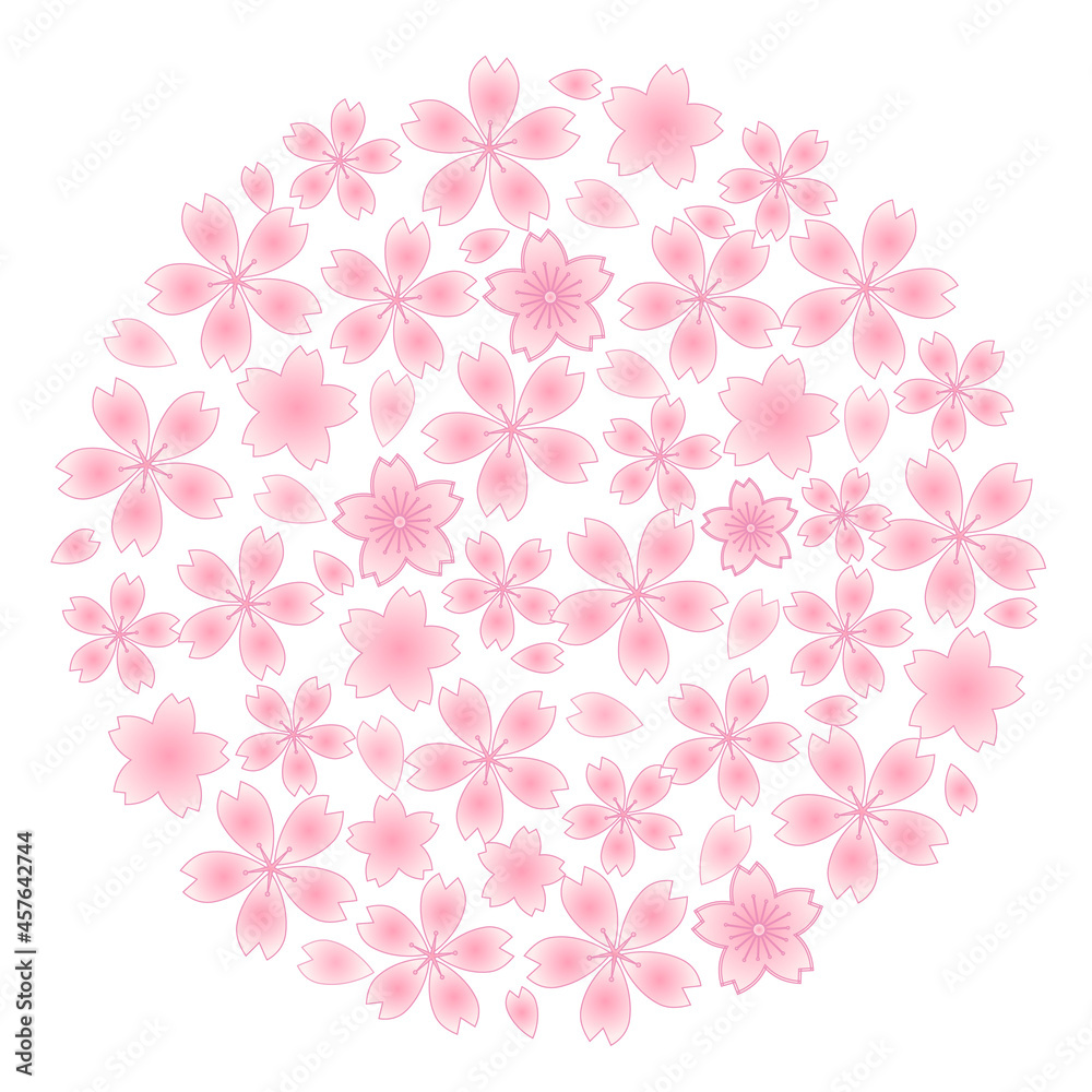 桜 和柄 日本 アイコン 桜 和柄 日本 アイコン