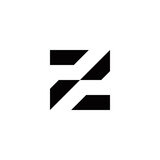 z initial logo design vector template