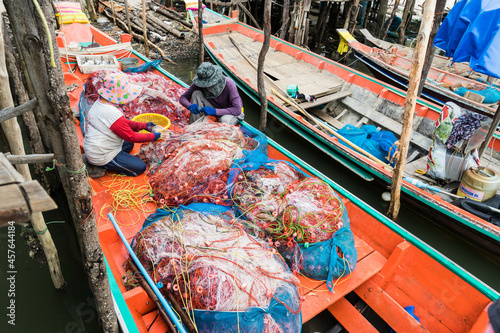 fishing boats